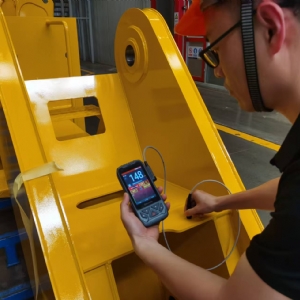 智能型涂鍍層測厚儀使用現場